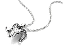 Load image into Gallery viewer, Bighorn Sheep Skull Necklace