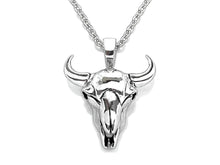 Load image into Gallery viewer, Buffalo Skull Necklace