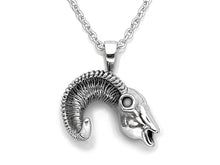 Load image into Gallery viewer, Bighorn Sheep Skull Necklace