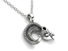Load image into Gallery viewer, Bighorn Sheep Skull Necklace