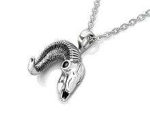 Load image into Gallery viewer, Bighorn Sheep Skull Necklace
