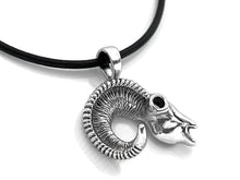 Load image into Gallery viewer, Bighorn Sheep Skull Necklace