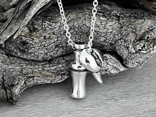 Load image into Gallery viewer, Duck Call &amp; Duck Head Necklace