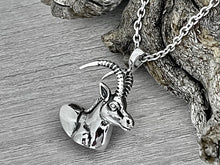 Load image into Gallery viewer, African Sable Antelope Necklace