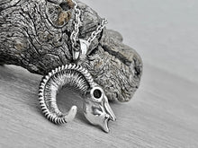 Load image into Gallery viewer, Bighorn Sheep Skull Necklace