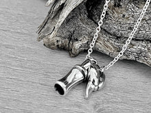 Load image into Gallery viewer, Duck Call &amp; Duck Head Necklace
