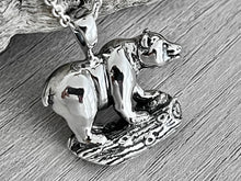 Load image into Gallery viewer, Black Bear Necklace