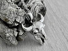 Load image into Gallery viewer, Buffalo Skull Necklace