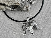 Load image into Gallery viewer, Bighorn Sheep Skull Necklace