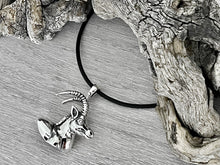 Load image into Gallery viewer, African Sable Antelope Necklace