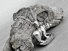 Load image into Gallery viewer, Black Bear Necklace
