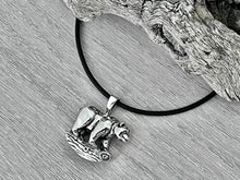 Load image into Gallery viewer, Black Bear Necklace