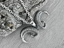 Load image into Gallery viewer, Bighorn Sheep Horn Necklace