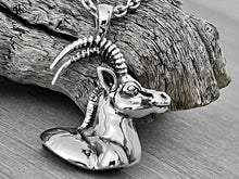 Load image into Gallery viewer, African Sable Antelope Necklace