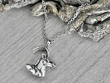 Load image into Gallery viewer, African Sable Antelope Necklace