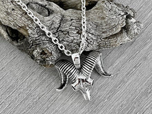 Load image into Gallery viewer, Bighorn Sheep Skull Necklace