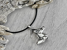 Load image into Gallery viewer, African Sable Antelope Necklace