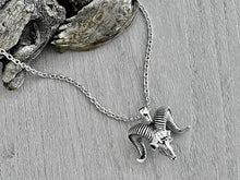 Load image into Gallery viewer, Bighorn Sheep Skull Necklace