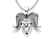 Load image into Gallery viewer, Bighorn Sheep Skull Necklace