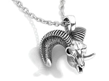 Load image into Gallery viewer, Bighorn Sheep Skull Necklace