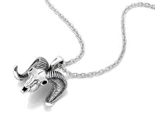 Load image into Gallery viewer, Bighorn Sheep Skull Necklace