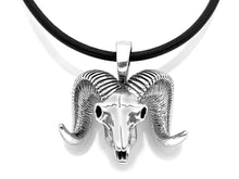 Load image into Gallery viewer, Bighorn Sheep Skull Necklace