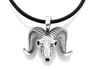 Bighorn Sheep Skull Necklace