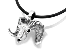 Load image into Gallery viewer, Bighorn Sheep Skull Necklace