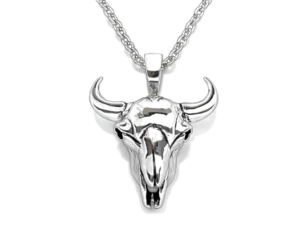 Buffalo Skull Necklace