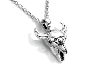 Buffalo Skull Necklace