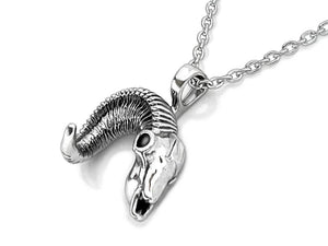 Bighorn Sheep Skull Necklace