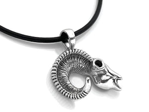Bighorn Sheep Skull Necklace