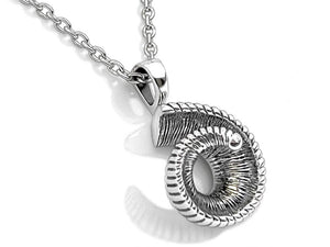 Bighorn Sheep Horn Necklace