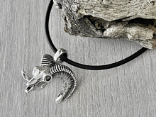 Load image into Gallery viewer, Bighorn Sheep Skull Necklace