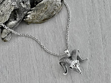 Load image into Gallery viewer, Bighorn Sheep Skull Necklace