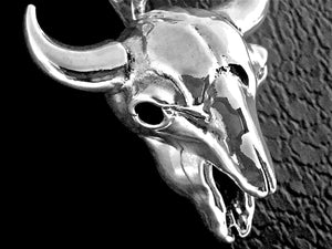 Buffalo Skull Necklace